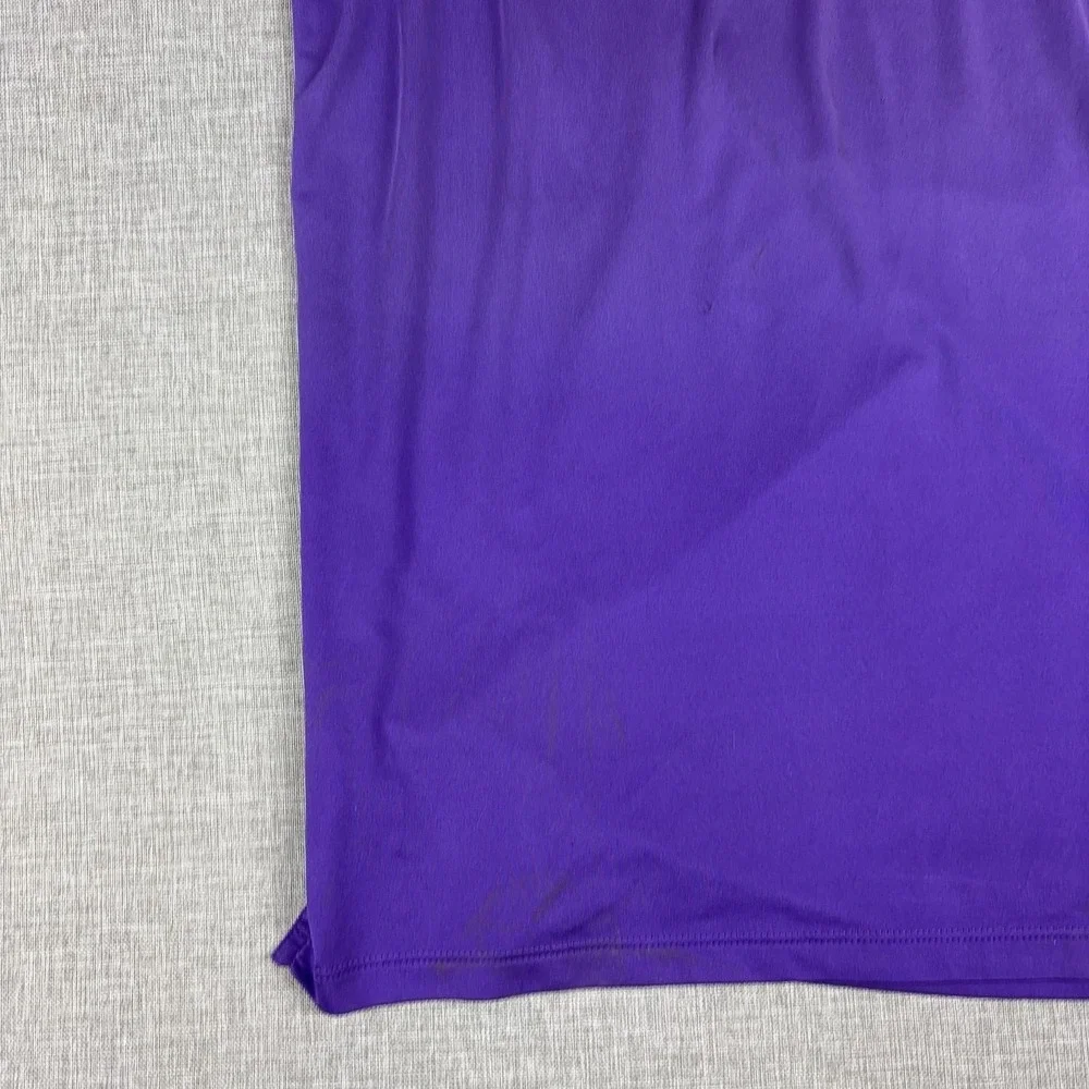 RLX Ralph Lauren Polo Shirt Mens XL Purple Seminole Golf Short Sleeve Logo